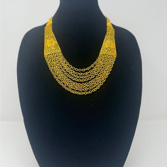 24K Gold Plated Arabian Banquet Jewelry Set - Picture 10 of 12